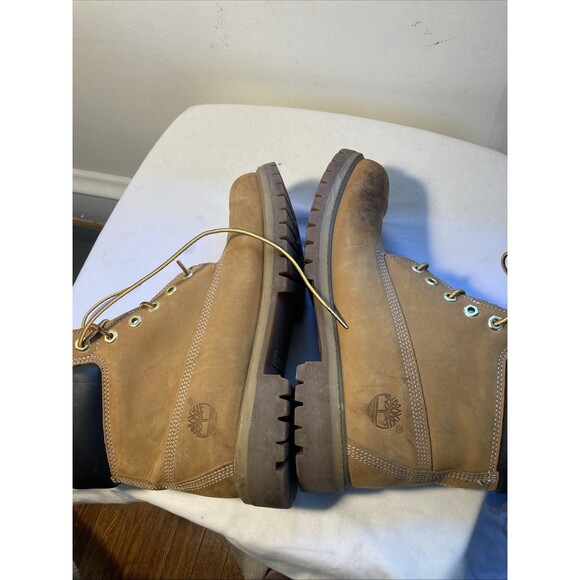 Timberland 6-Inch Premium Waterproof Work Boots Nubuck Leather Men’s Size 10 main image 9